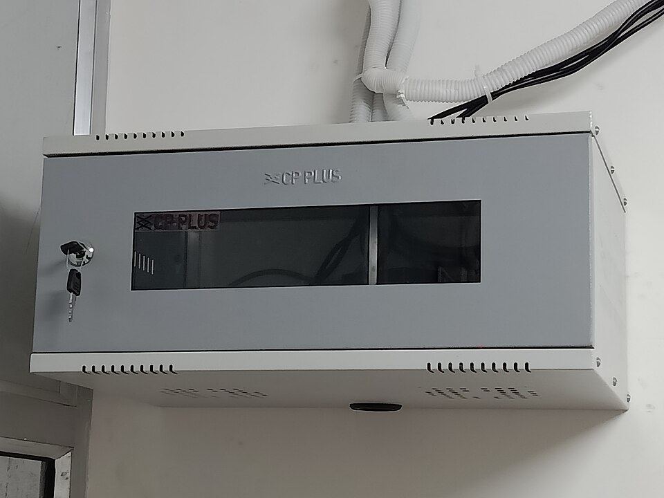 Sample CCTV camera installation